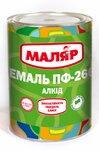 Эмаль алкидная ПФ-266 красно-коричневая МАЛЯР (2,4 кг)